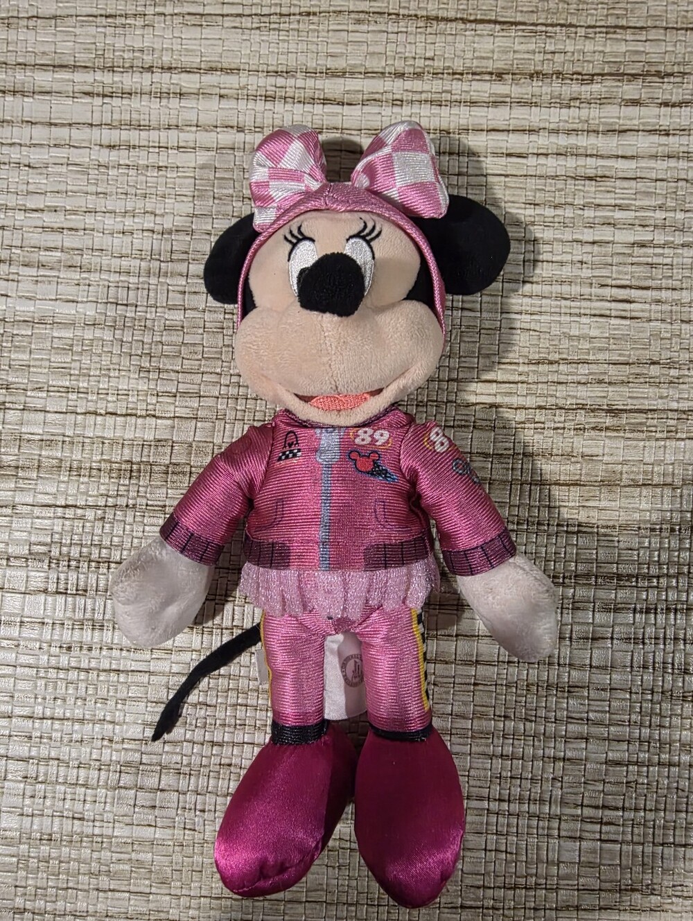 Disney Pink Minnie Mouse Plush with Bow Headband